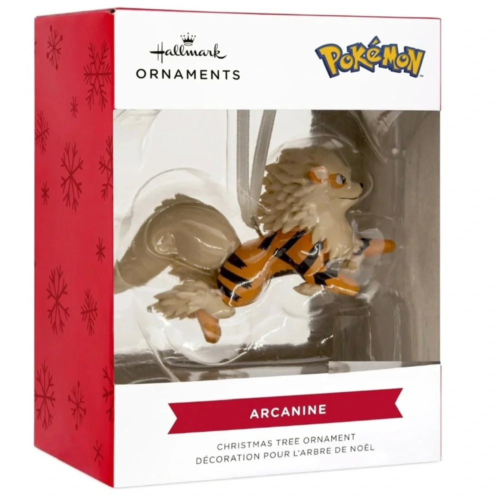 Hallmark Pokémon “Arcanine” Christmas Ornament (NWT)